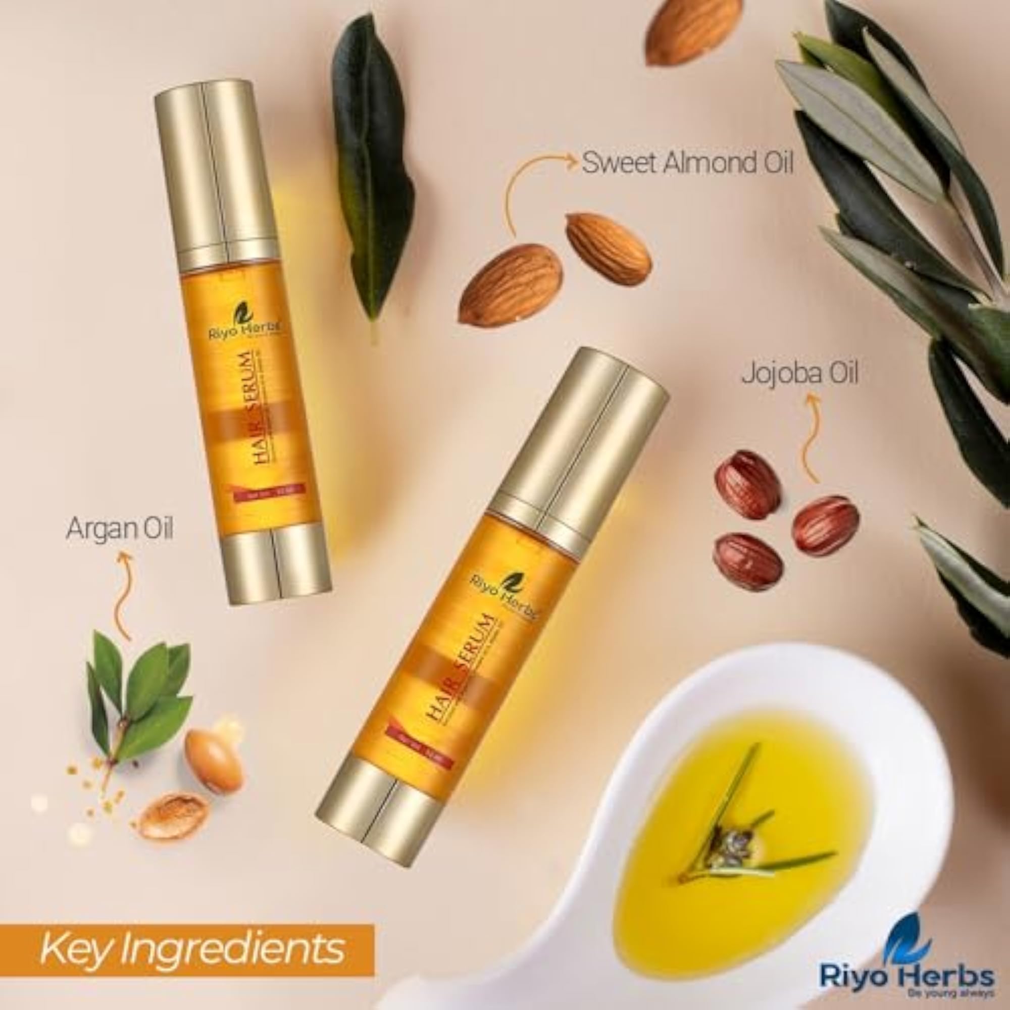 Hair Serum for Hair Fall Control with Argan & Jojoba Oil